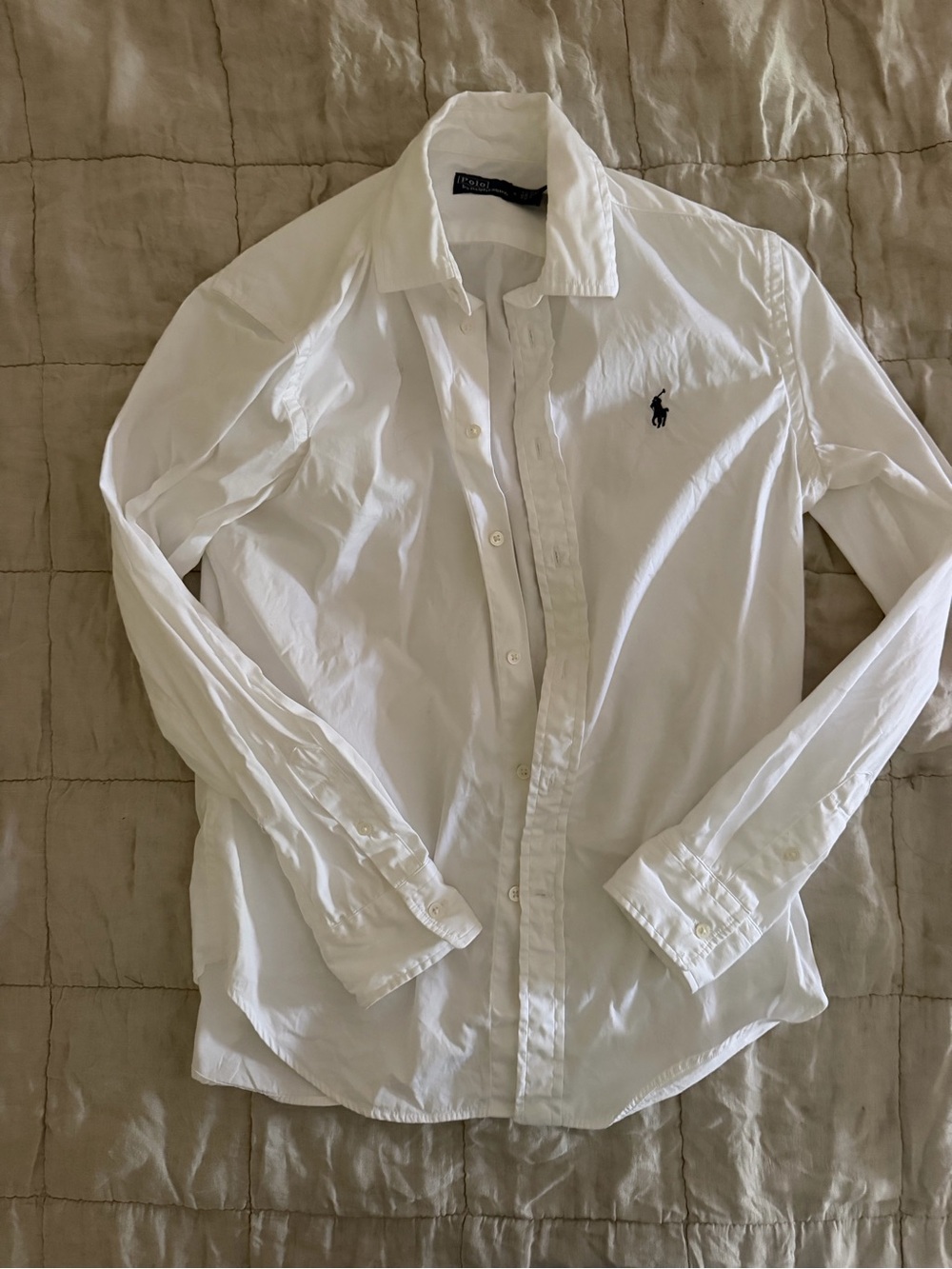 EUC Polo by Ralph LaurenWhite Oxford Button-Down Shirt